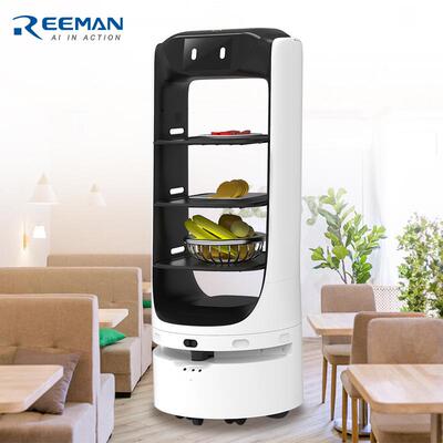 物品传送机器人宾馆智能机器人送物机器人酒店图书馆配送机器人