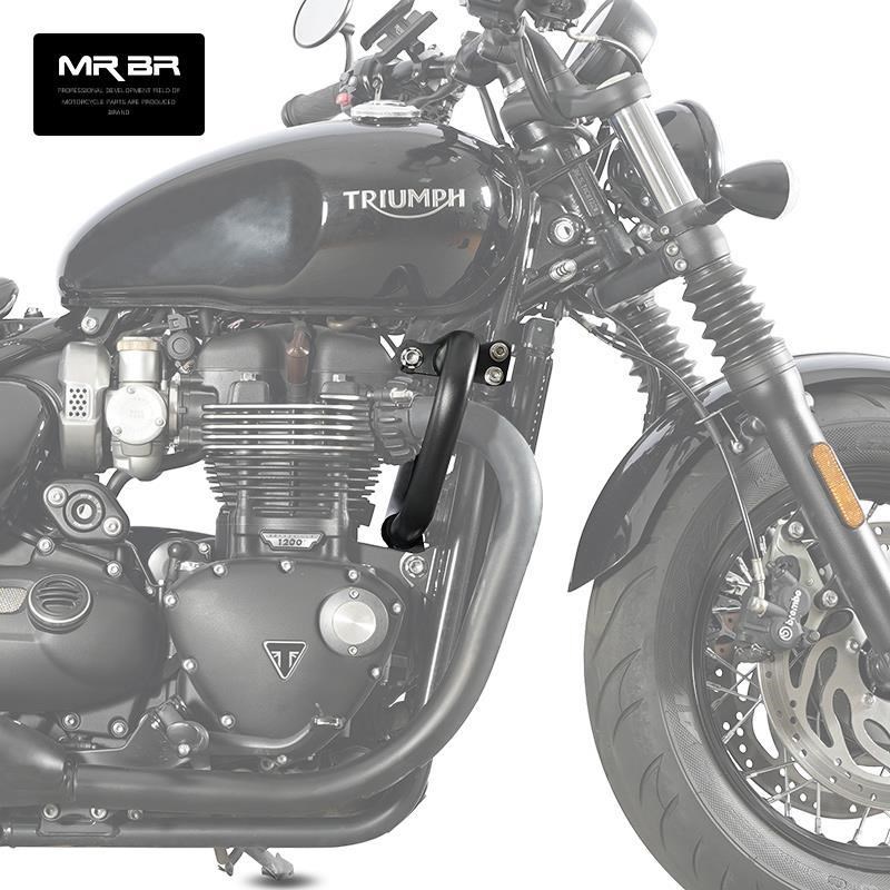 MRBR适配凯旋1k200Bobber护杠摩托车防摔杠保险杠竞技杠改装配件