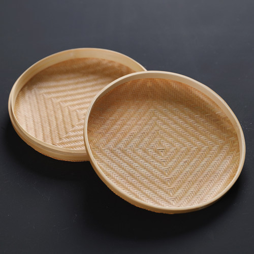 普洱茶盒收纳盒精品竹编大漆手工茶盒七子M饼盒礼盒包装盒茶叶罐