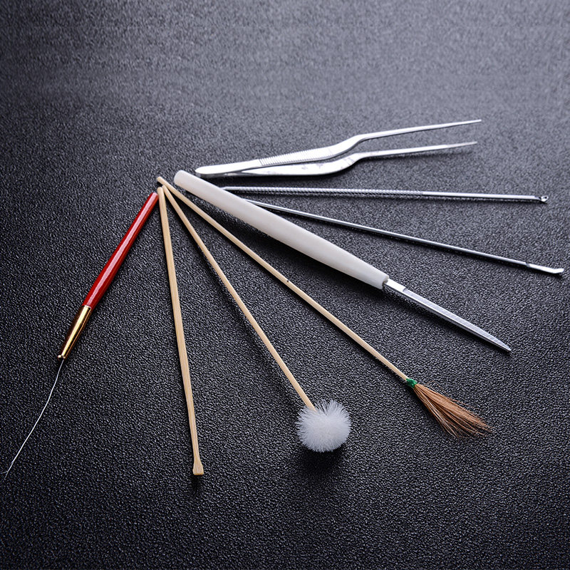 采耳工具8件套装鹅毛棒鸡毛棒马尾毛挖掏耳朵勺儿童X小镊子洁耳器,家庭/个人清洁工具,耳勺,淘宝优惠券,粉丝福利购,淘宝优惠卷