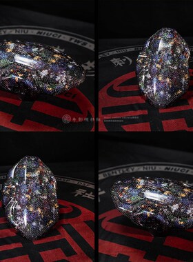 小牛n1s/nqi/u+/uqi改装bibi工厂斜纹多箔碳纤维电W摩后挡泥板后