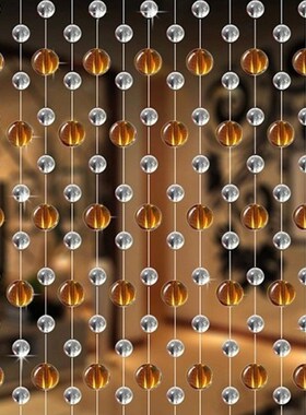 5m / Indoor decorative crystyal glass bead curtain, wedding