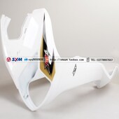 白 Bulluet 厦杏 SYM 三阳机车 XS125T 前盖 Jet4 前面板