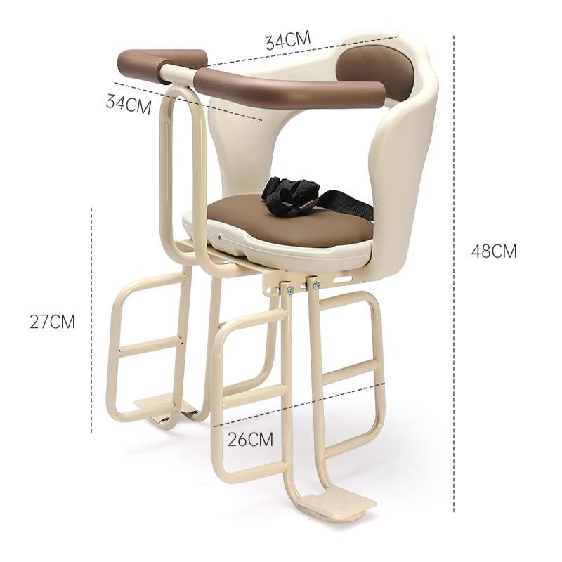 适用喜德盛自行车座o椅儿童宝宝后置山地婴后置单车折叠车安全坐