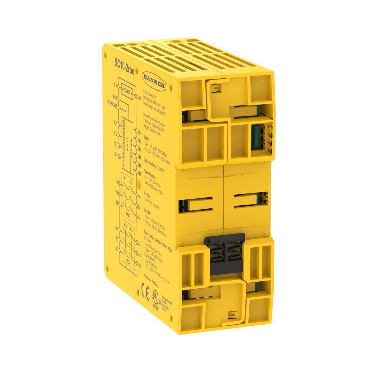 BANNER邦纳SC10-2roeSC10-2ROE2R0E806222安全控制器/继电器