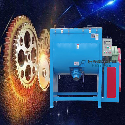 工业盐加热卧式搅拌机，粉体输送系统产按装，粉体混合包装机