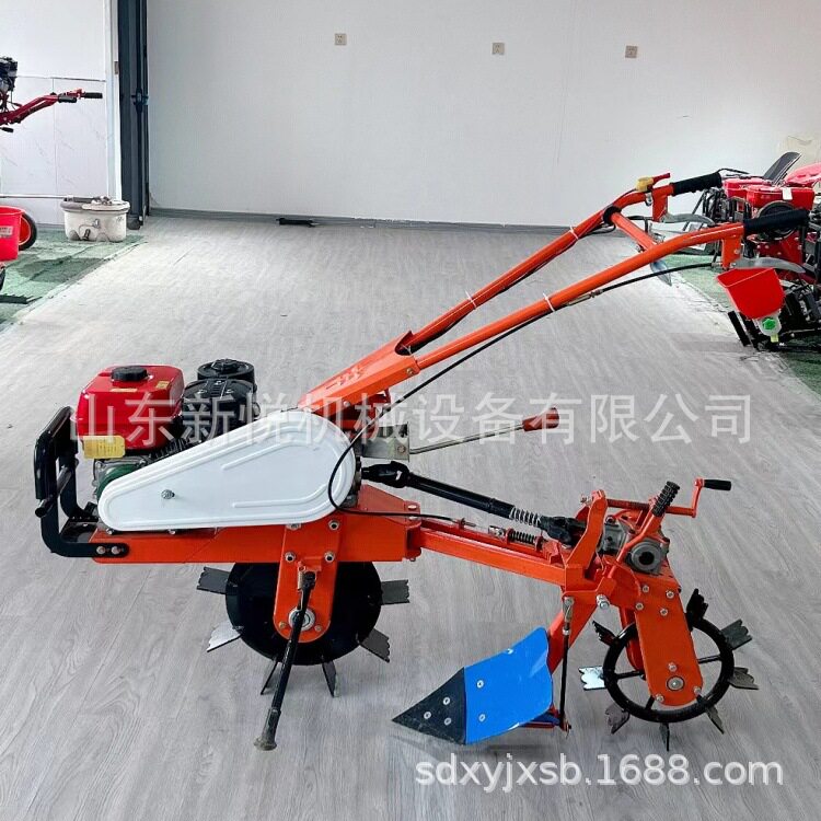 新款双驱动扣瓣犁 汽油柴油微耕机 多功能犁地开沟机