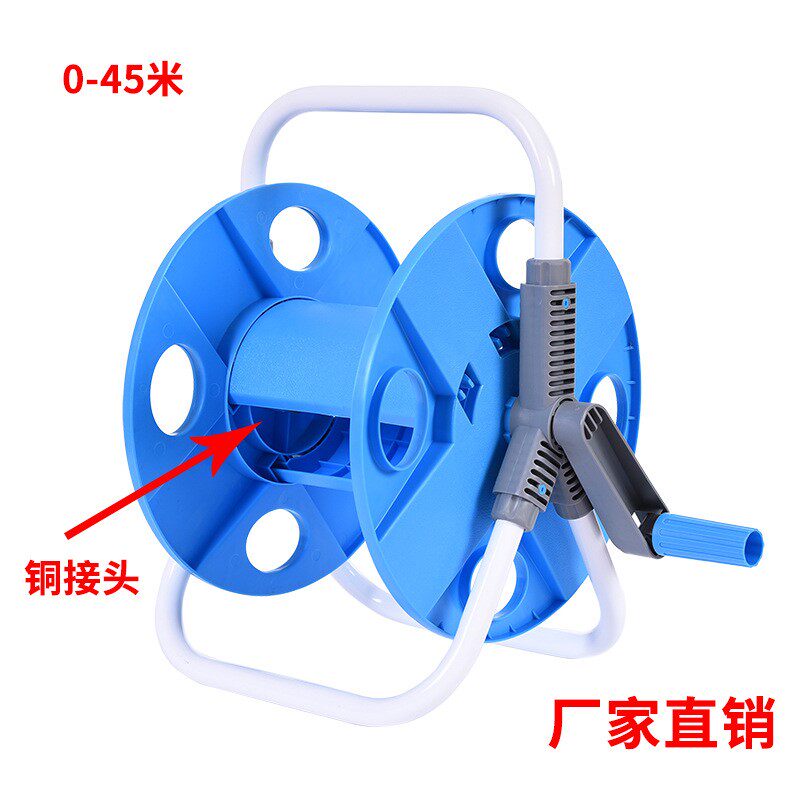 大号水管车 洗车水枪工具收纳架 浇花花园水管架 绕管卷管器套装