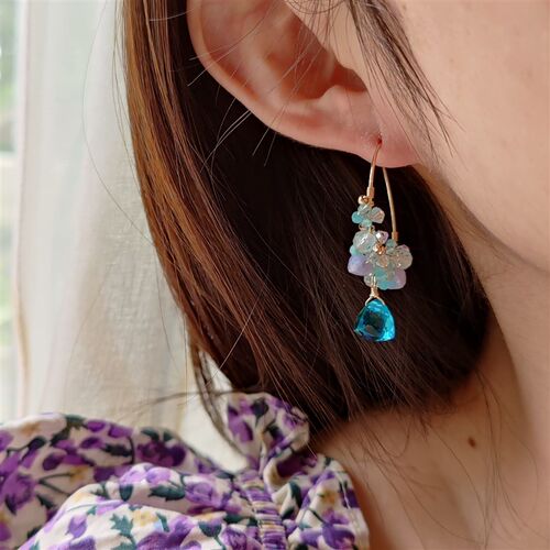 极速Lii Ji Tainzanite Amazonite  Aquamarine Apatite Austrian