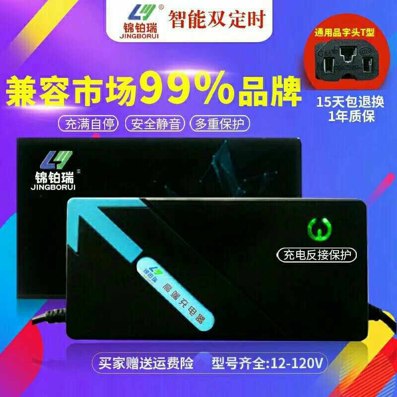 极速电动车电瓶充电器48v20AH60v20AH72v20R适用于森地大阳佳丽奇