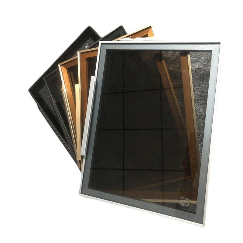 极速销20极简玻璃门门框铝挤型材料轻G奢衣柜整体橱柜窄边框铝合