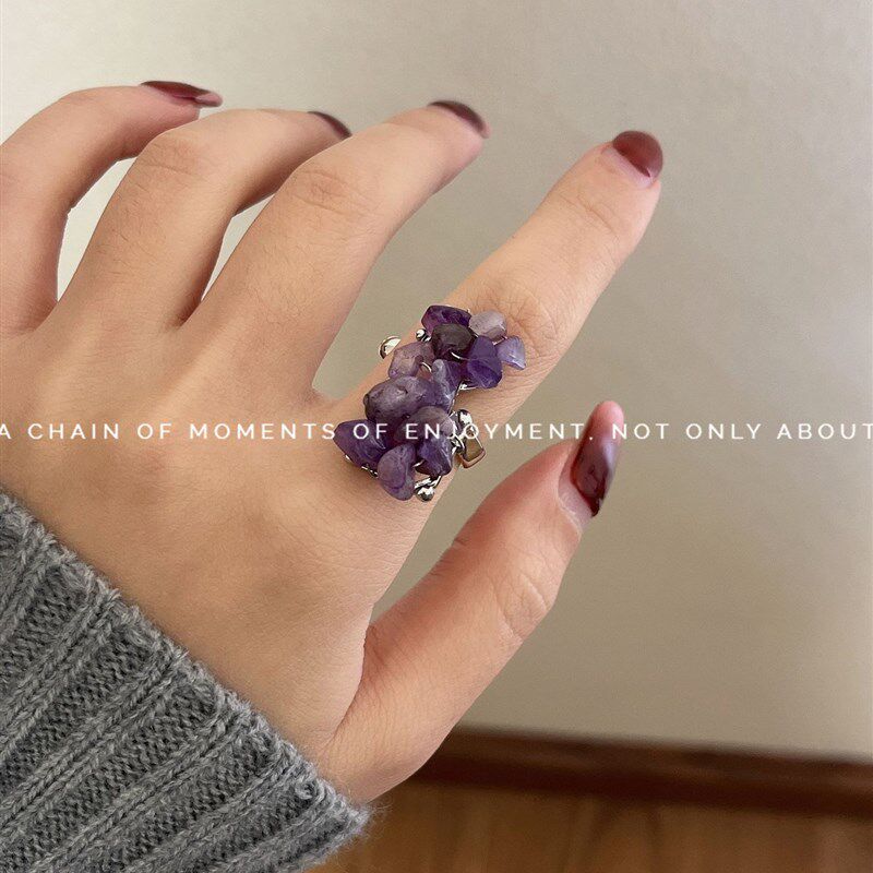 极速open ring iring niche Korean version combination ring gi