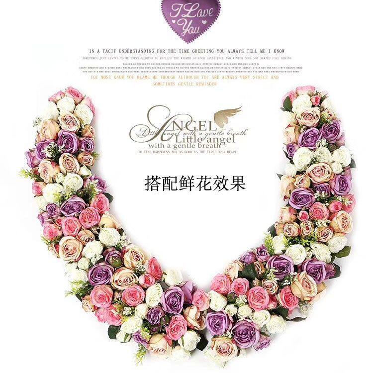 极速结婚c礼车心形花盘吸盘带泥心型花泥块桃心结婚礼车装饰车头