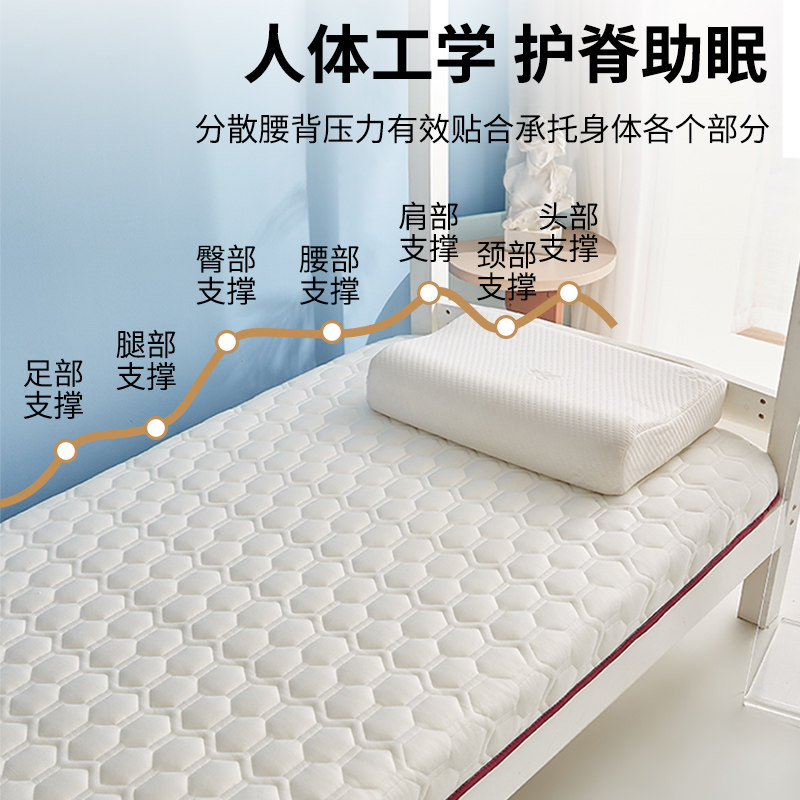 极速床垫软垫学生宿舍90x190B单人家用垫被打地铺租房专用海绵垫,床上用品,床垫/床褥/床护垫/榻榻米床垫,淘宝优惠券,粉丝福利购,淘宝优惠卷