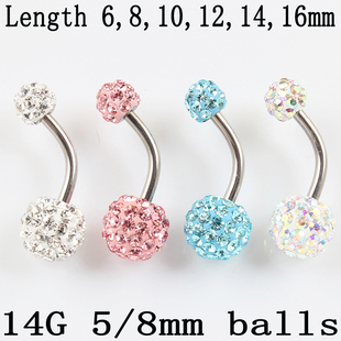 极速Belly Ring Fashion Woman Body Piercing JewelryU Belly Bu