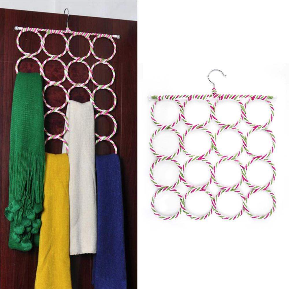极速multi-function scarf shawl scarf beltM tie hanger holder