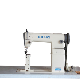 厚料机双针工业罗拉 制帽箱包皮鞋 极速810单针i高头车 缝纫机制鞋