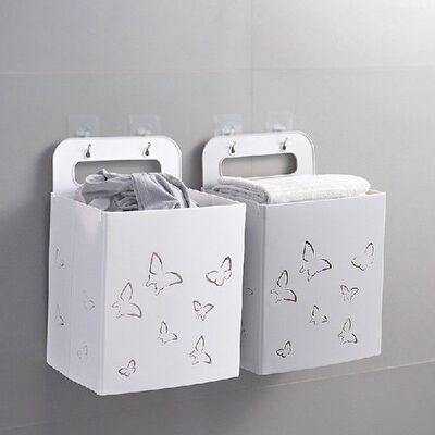 极速New Foldable Dirty Clothes Basket BatLhroom Multifunctio