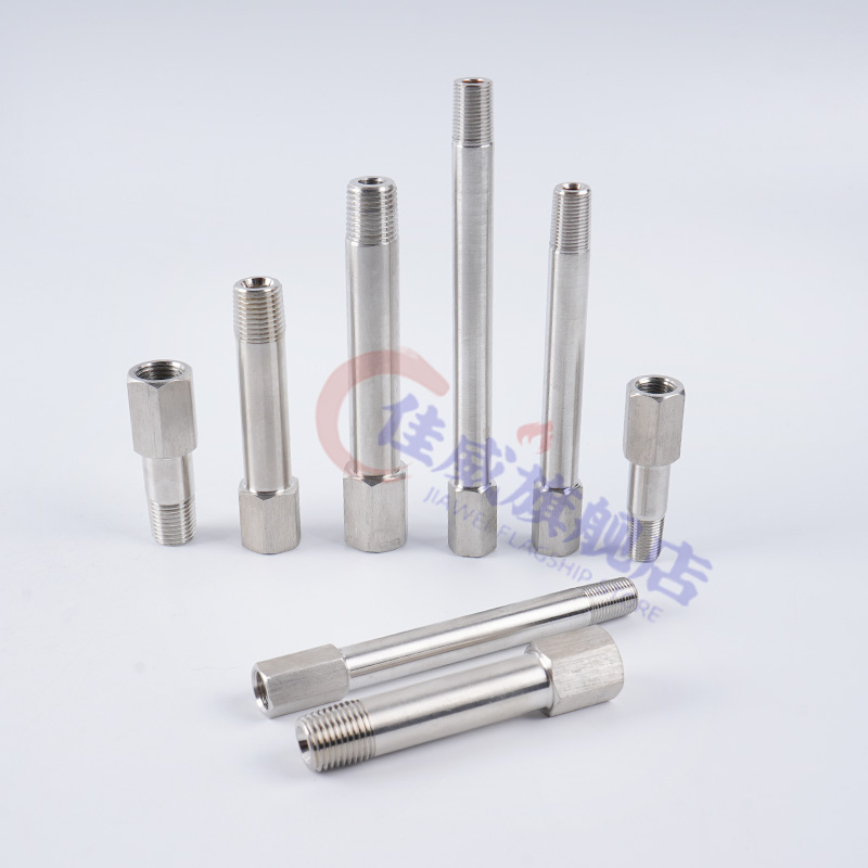 极速不锈钢模具水嘴JTpWS内外丝水咀接头运水管模温机加长杆1分2