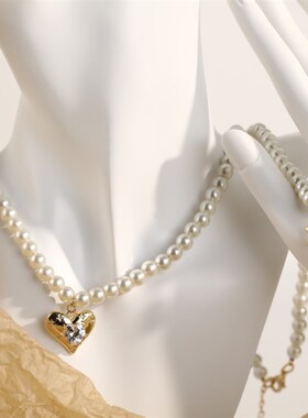 极速Niche Design Valentines Day Love GNecklace Titanium Stee