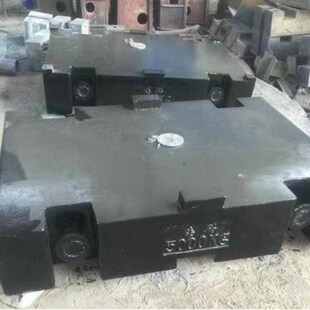 极速15吨包钢砝码 10rT起重机配重试验标准砝码 带防滑槽大型法码