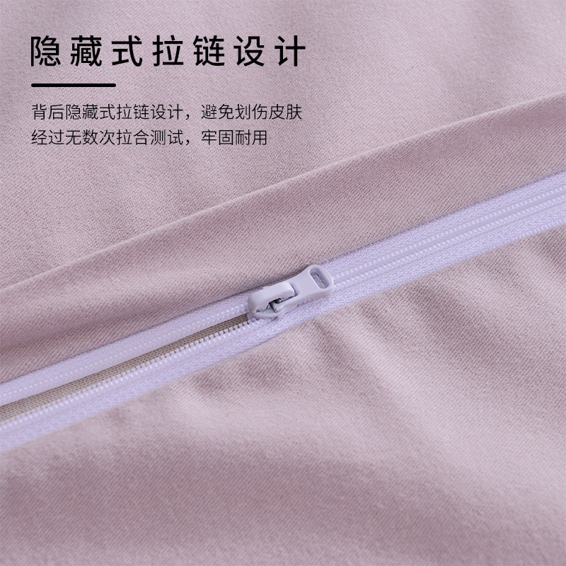 极速乳胶枕枕套波浪型高低全棉记忆枕橡D胶枕头套40X60 可定制各