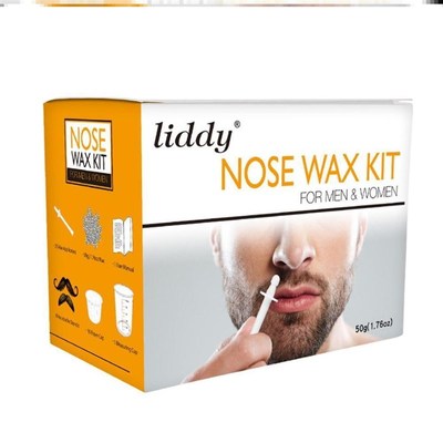 极速Paibnless Nose Hair Removal Wax Nose Wax Nostril Cleanin