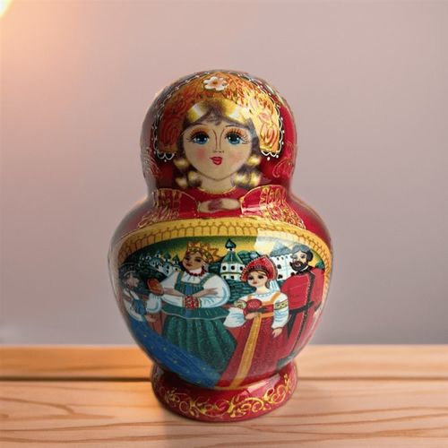 极速俄罗斯风格套娃10q层烤漆木制特色手工品创意儿童礼摆件旅游