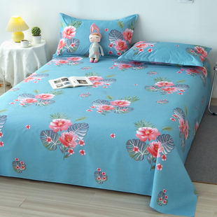 极速床上防湿防水床单单件隔猫尿垫单子透气可洗成V人学生被单四