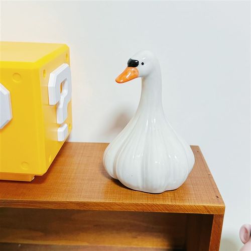 极速那就蒜了鸭创意礼物治愈桌面女生办公室R摆件搞怪节日生