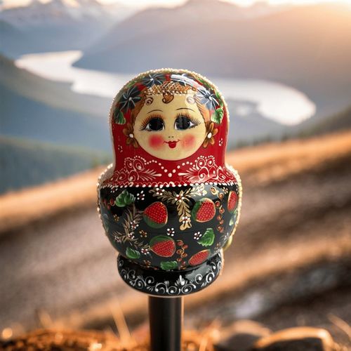 极速烤漆俄罗斯套娃15q层手工实木工艺品旅游纪念品送老外礼物椴