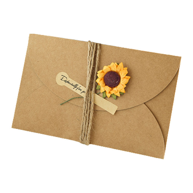 极速教师节信封信l纸七夕情人节礼物小卡片留言卡手写贺卡教师节