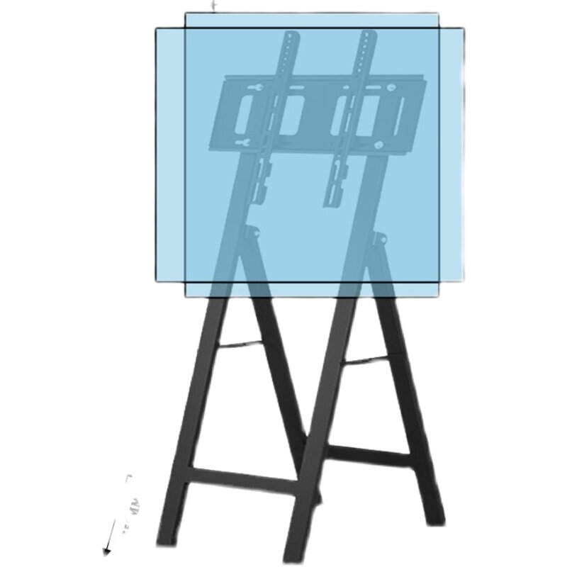 极速电视机落地支架显示器移动折叠广告机触摸屏展销立式X挂架32-