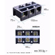 2003功率3三位P电箱 大电流200a铜片接线端子排连接器柱板TC