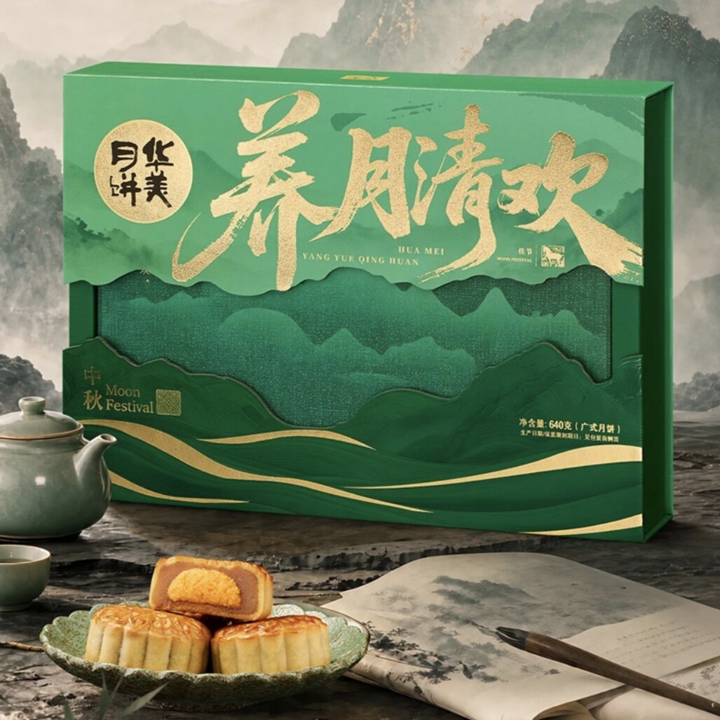 华美养月清欢低糖月饼