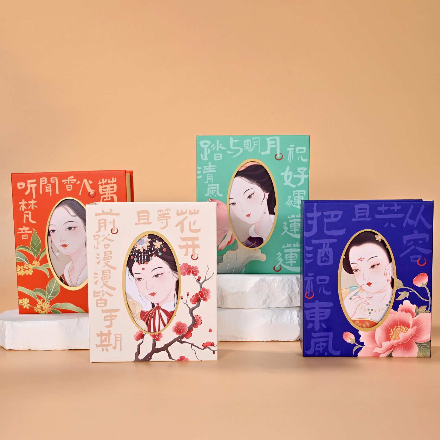 卓文后胭脂新款正品沉鱼姬落雁妃闭月蔻羞花醺腮红