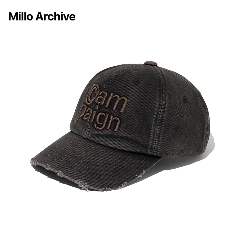Millo Archive早春新品活动纪念款纯棉鸭舌帽学生街头通勤遮阳帽