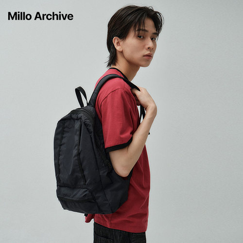 Millo Archive大容量双肩包旅行电脑背包新款时尚男款休闲轻便