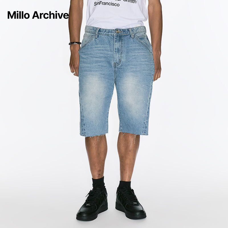 MilloArchive五分裤牛仔短裤