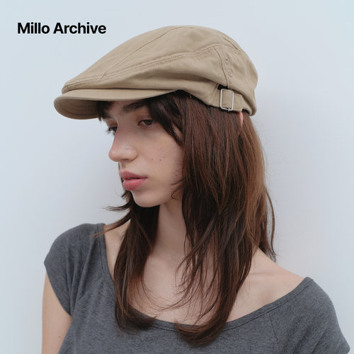 【TWICE MOMO同款】Millo Archive帽子美式复古贝雷帽狩猎帽