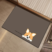 浴室地垫硅藻泥软吸水垫脚垫卫生间门口地毯厕所门垫洗手间防滑垫