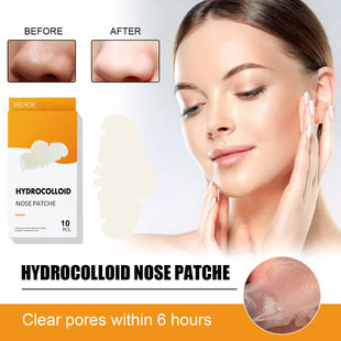 headed care nasal skin cleaning patch Black