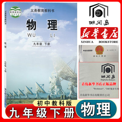 教科版初中物理九9年级下册