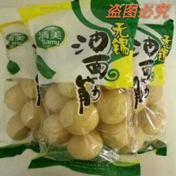旗舰店清水油面筋包邮干货3包上海特产清美食品无锡油面筋