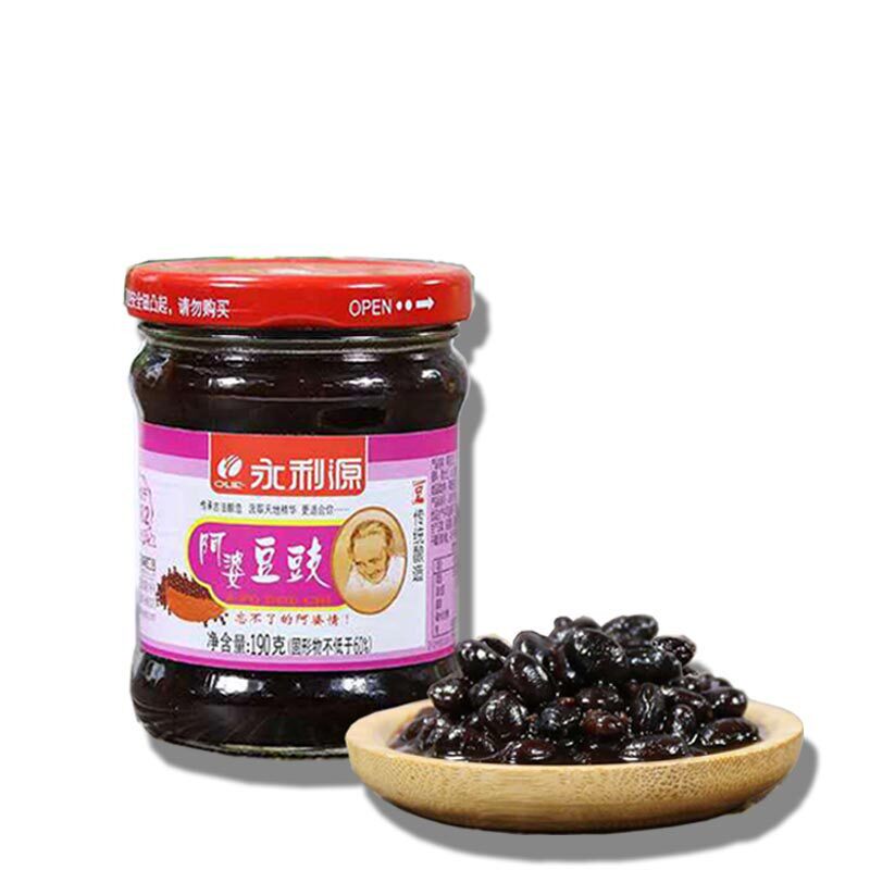 旗舰店包邮泉州特产永利源阿婆福建下饭菜佐料黑豆豉佐餐素食190g