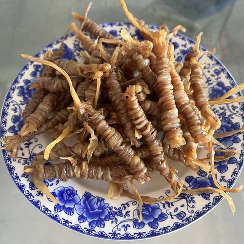 旗舰店安徽特产虫草肠农家自制腊味咸货风干咸鸭肠结手工制作纯鸭