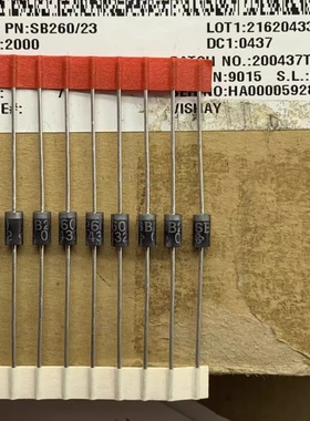 SB260 2A 60V SB260/23原装进口威士GS E3 54 73肖特基整流二极管