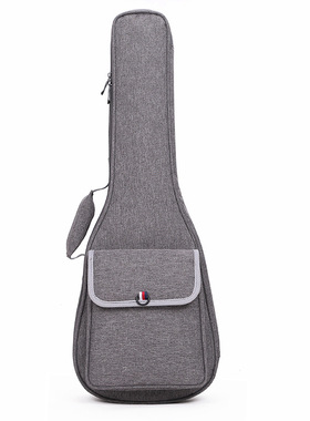 灰色尤克里里加厚包 10mm乌克丽丽琴袋 21 23 26寸ukulele琴包