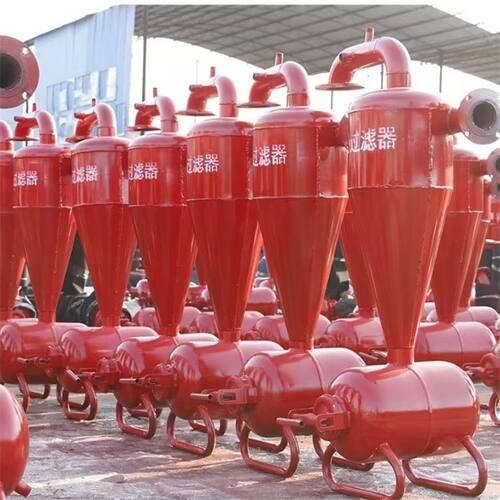 德国精工农业灌溉过滤器钢制离心网式过滤器 井水沙子过滤器滴灌