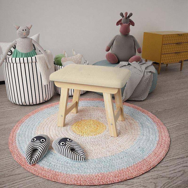 拉车套罩实木小凳子家用创意换鞋凳茶几客厅板凳现代简约沙发矮凳,厨房/烹饪用具,调料置物架,淘宝优惠券,粉丝福利购,淘宝优惠卷